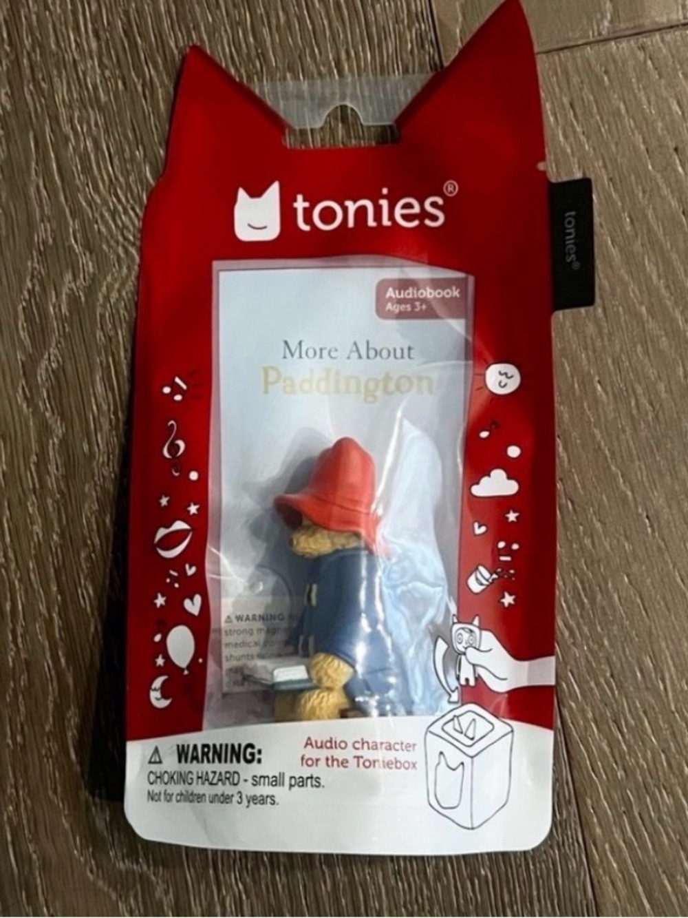 Tonies Paddington character Tonie . NWT.